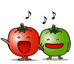 Cute Tomato from Kumamoto prefecture sticker #6228876