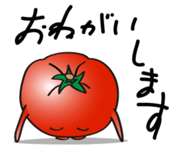 Cute Tomato from Kumamoto prefecture sticker #6228879