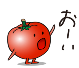 Cute Tomato from Kumamoto prefecture sticker #6228880