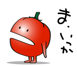 Cute Tomato from Kumamoto prefecture sticker #6228885