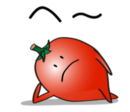 Cute Tomato from Kumamoto prefecture sticker #6228887