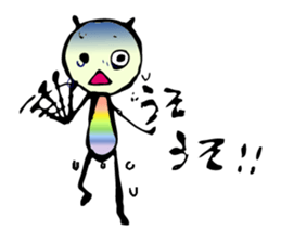 niji-mushi(rainbow bug)part1 sticker #6229075