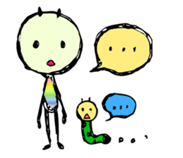 niji-mushi(rainbow bug)part1 sticker #6229076
