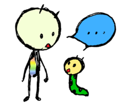 niji-mushi(rainbow bug)part1 sticker #6229077