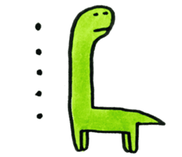 Dinosaurs Kansai dialect sticker #6229560