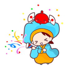 Deer, fox, monkey,gods sticker #6230226