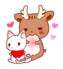 Deer, fox, monkey,gods sticker #6230228