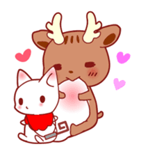 Deer, fox, monkey,gods sticker #6230228