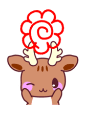 Deer, fox, monkey,gods sticker #6230229