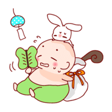 Deer, fox, monkey,gods sticker #6230237