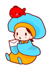 Deer, fox, monkey,gods sticker #6230239