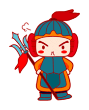 Deer, fox, monkey,gods sticker #6230245