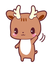 Deer, fox, monkey,gods sticker #6230247