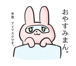 Daily life of the rabbit Sticker sticker #6230342
