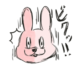Daily life of the rabbit Sticker sticker #6230343