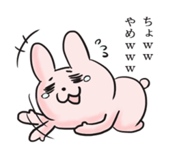 Daily life of the rabbit Sticker sticker #6230344