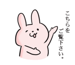 Daily life of the rabbit Sticker sticker #6230352