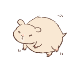 Daily Golden hamster sticker #6230772