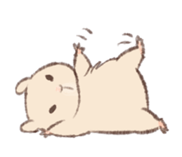 Daily Golden hamster sticker #6230786