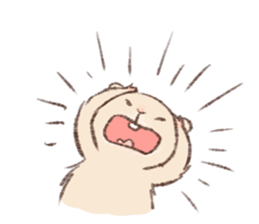 Daily Golden hamster sticker #6230807