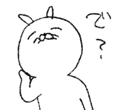 Smile Rabbit Sticker sticker #6230917