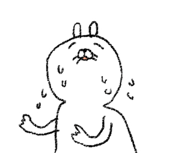 Smile Rabbit Sticker sticker #6230920