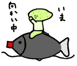 Wasabi-chan sticker #6231256