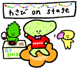 Wasabi-chan sticker #6231283
