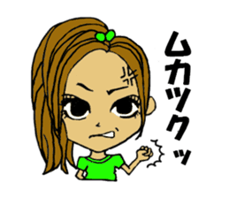 Malicious language daughter KONOHA viait sticker #6231780
