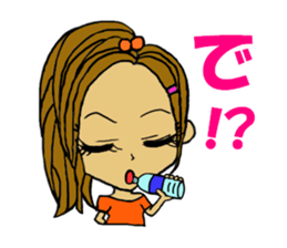 Malicious language daughter KONOHA viait sticker #6231787