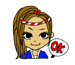 Malicious language daughter KONOHA viait sticker #6231792