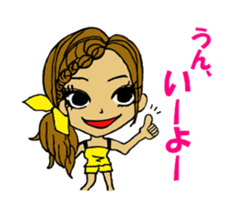 Malicious language daughter KONOHA viait sticker #6231793