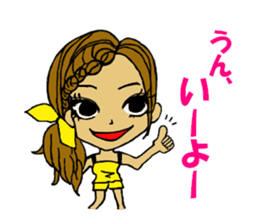 Malicious language daughter KONOHA viait sticker #6231793