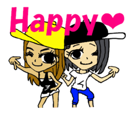 Malicious language daughter KONOHA viait sticker #6231799