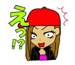 Malicious language daughter KONOHA viait sticker #6231800