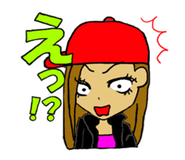 Malicious language daughter KONOHA viait sticker #6231800