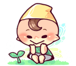 Ping, Forest fairy sticker #6231814