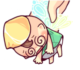 Ping, Forest fairy sticker #6231816