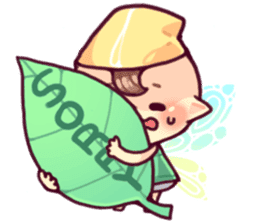 Ping, Forest fairy sticker #6231818