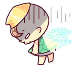 Ping, Forest fairy sticker #6231819