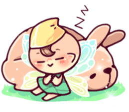 Ping, Forest fairy sticker #6231824