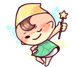 Ping, Forest fairy sticker #6231826
