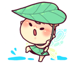 Ping, Forest fairy sticker #6231846