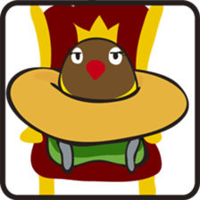 With Masked lovebird Sticker sticker #6232064