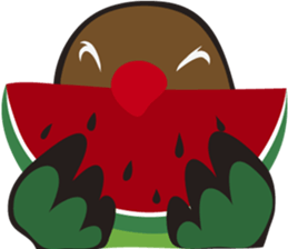 With Masked lovebird Sticker sticker #6232076