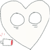 petapeta Heart Sticker sticker #6232599