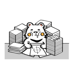 Graphic designer 's work sticker #6232888