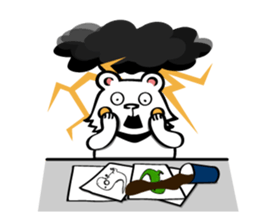 Graphic designer 's work sticker #6232919