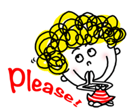 CURURI chan - English ver. - sticker #6233697