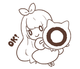a monochrome (English version) sticker #6233972